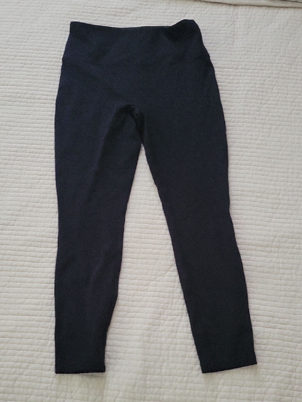 SPANX Black High-Rise Leggings sz M